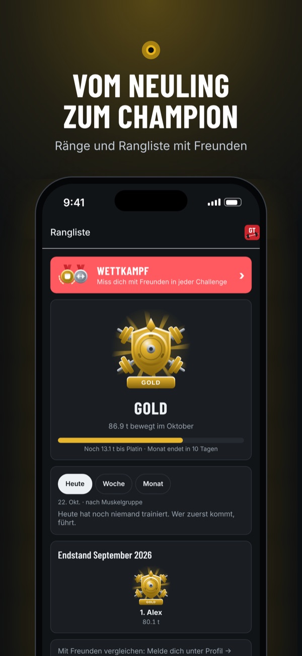 Rangliste mit Freunden